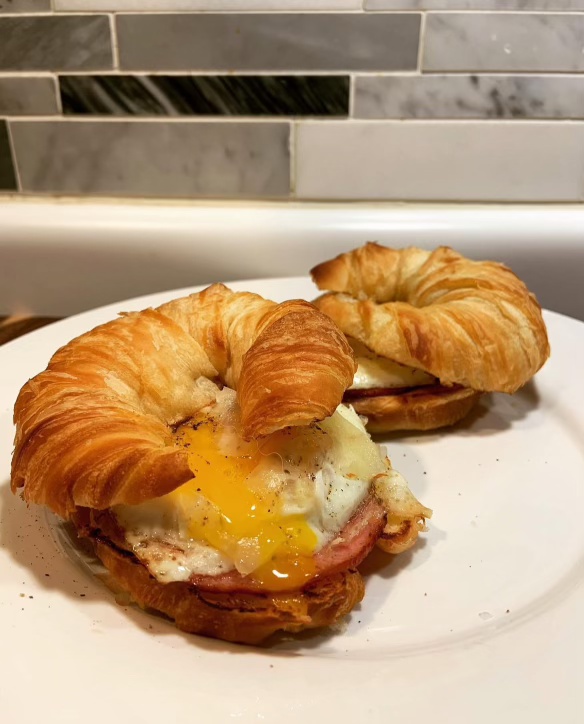 Turkey, Egg and Cheese Croissant
